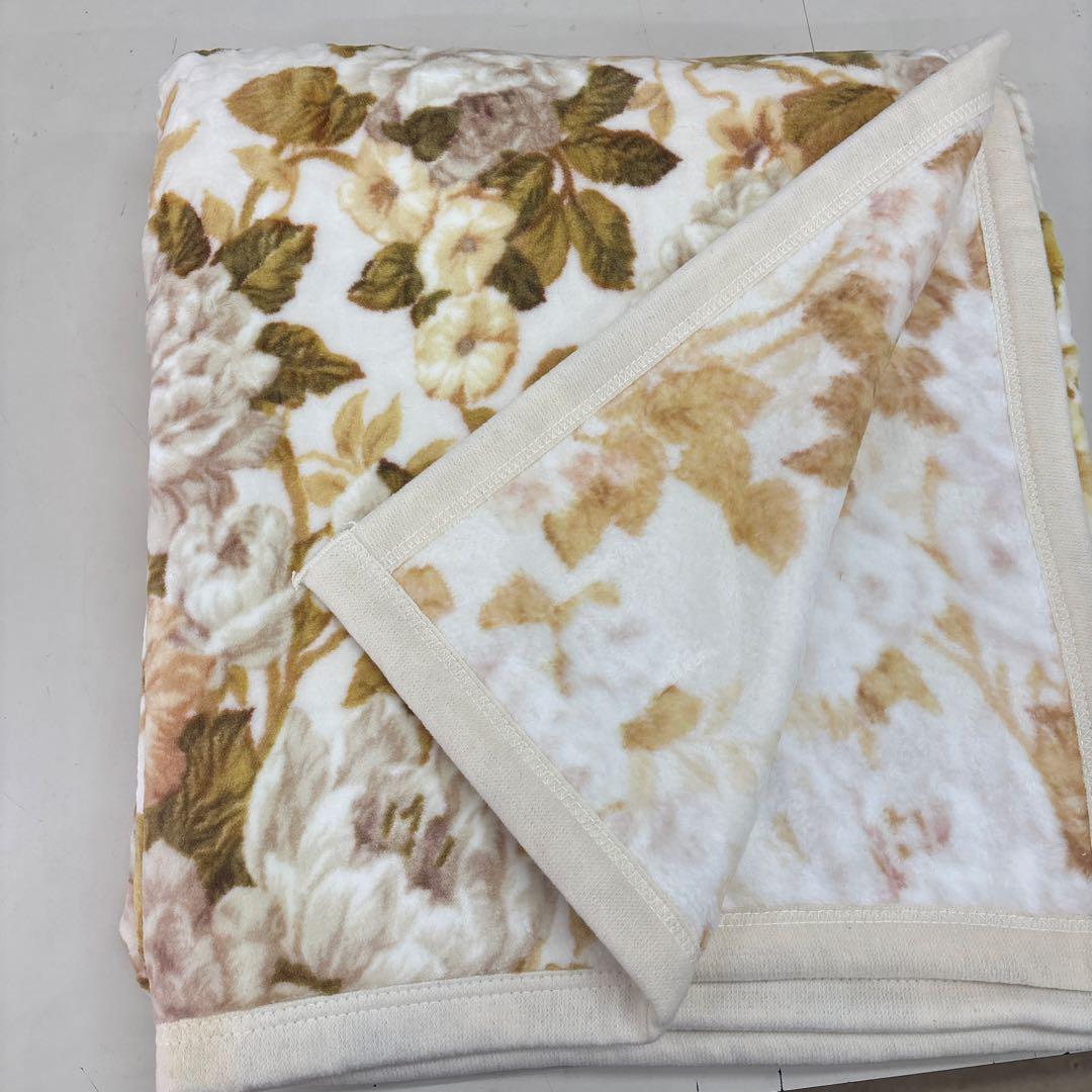 ダブルサイズ綿毛布 180x210cm 日本製