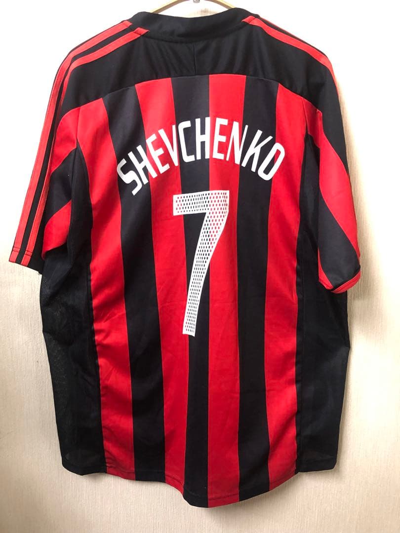 ACミラン シェフチェンコ 7番 シャツ meriva 1988