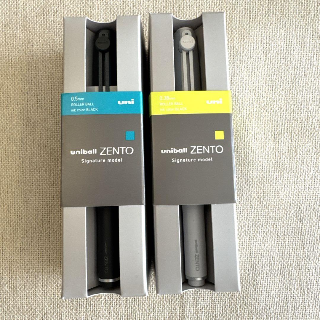 新品未開封 uniball ZENTO シグニチャーモデル 2本セット