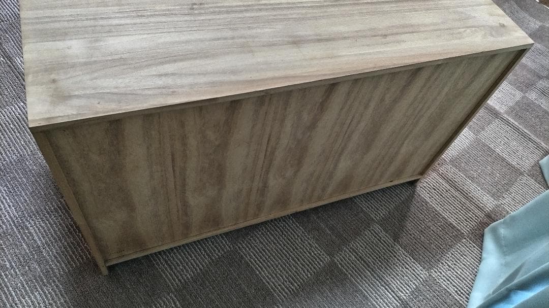 桐タンス 稲穂プレート 和タンス 古家具 三段チェスト 引き出し