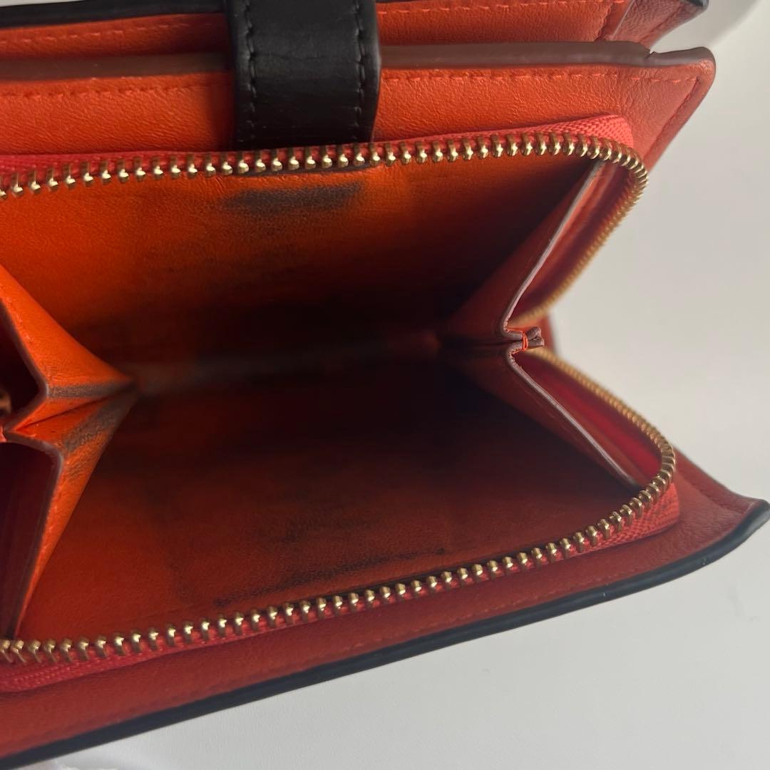 124 極上美品 LOEWE ロエベ 2つ折り財布