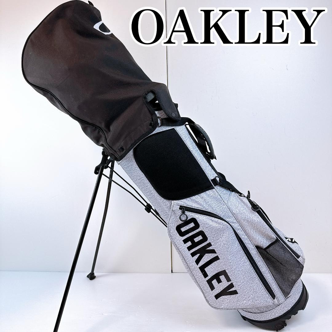 オークリー　キャディバッグ　BIG STAND12.0　スタンド式　グレー　軽量
