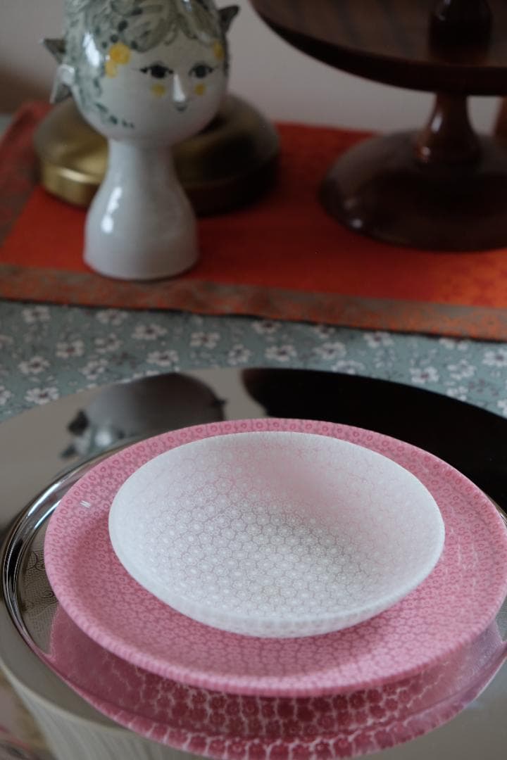 ミルフィオリ エルコーレモレッティ プレート 作家 黒木国昭/藤田喬平/田子美紀