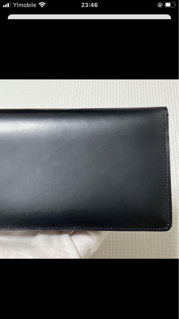 未使用　dunhill ダンヒル　レザー長財布　ブラック　黒