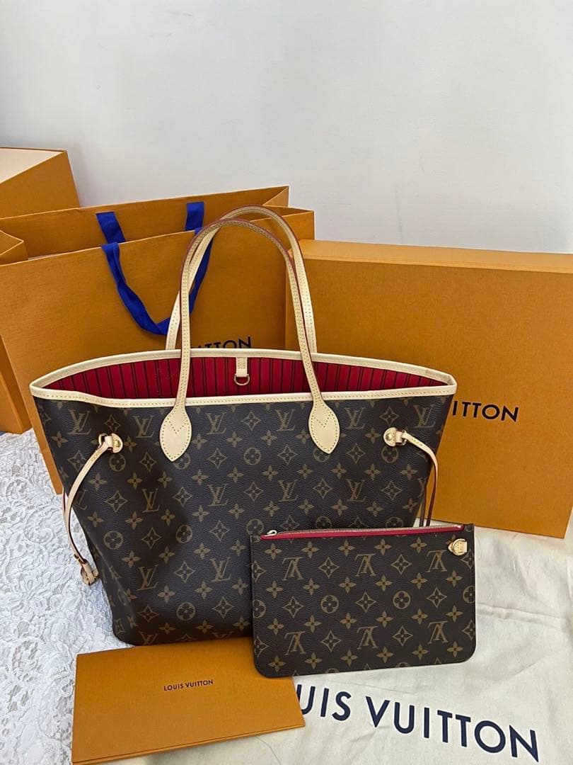 美品✨ トートバッグ ネヴァーフル MM モノグラム