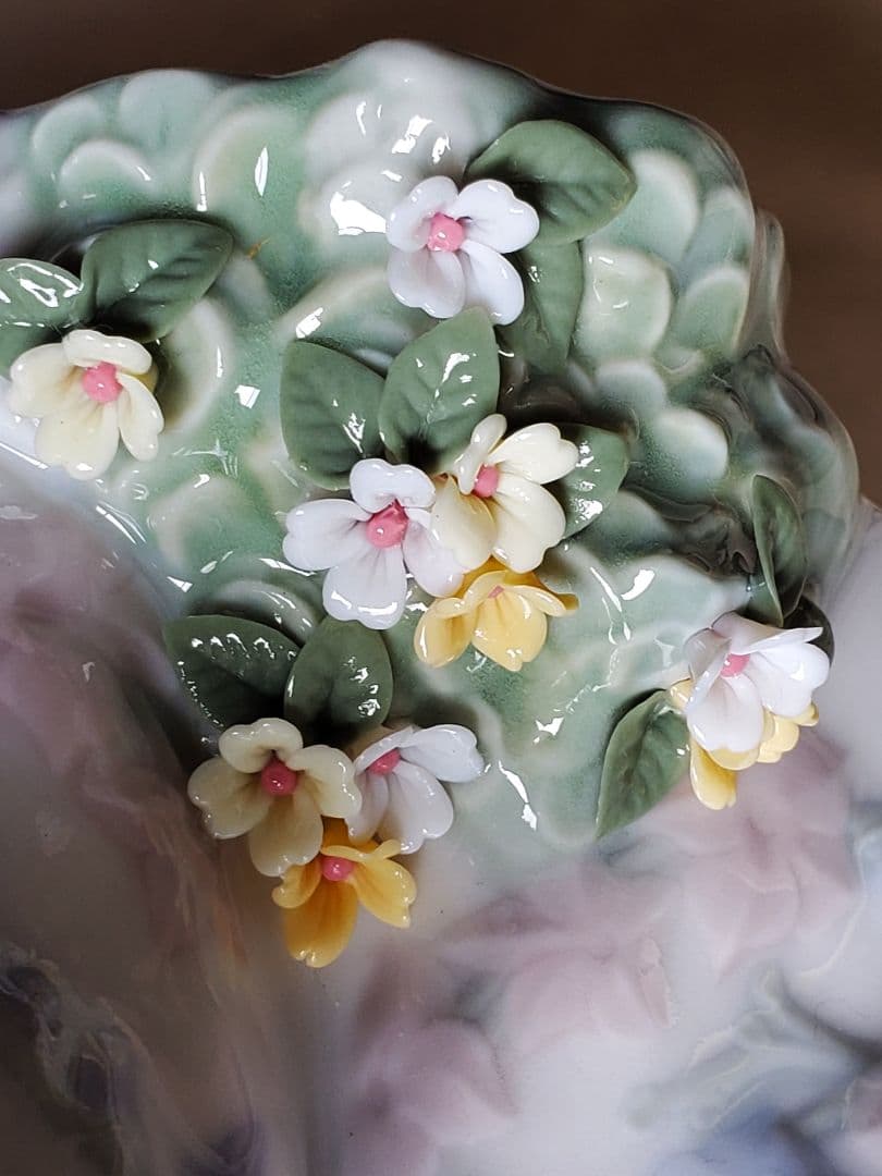 ル*ア様 リヤドロ　LLADRO【フラワーガーデン】　少女　花　陶器　インテリア