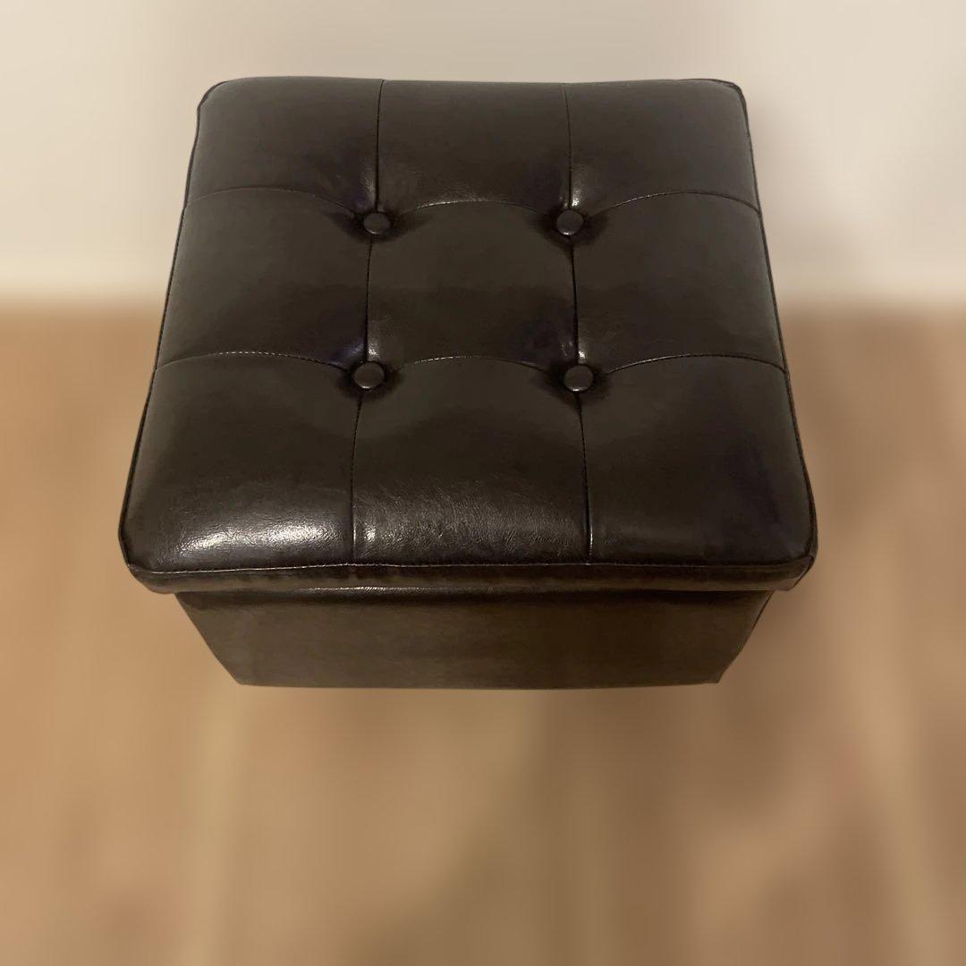 【お値下げしました】B-company オットマン 収納付き