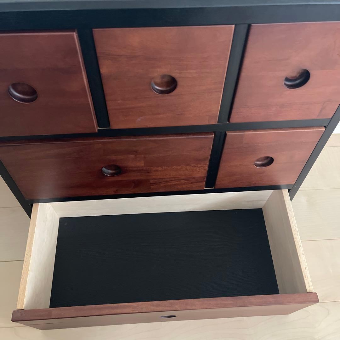 日本製　大洋株式会社　3段チェスト　収納　アンティーク　昭和レトロ　ヴィンテージ