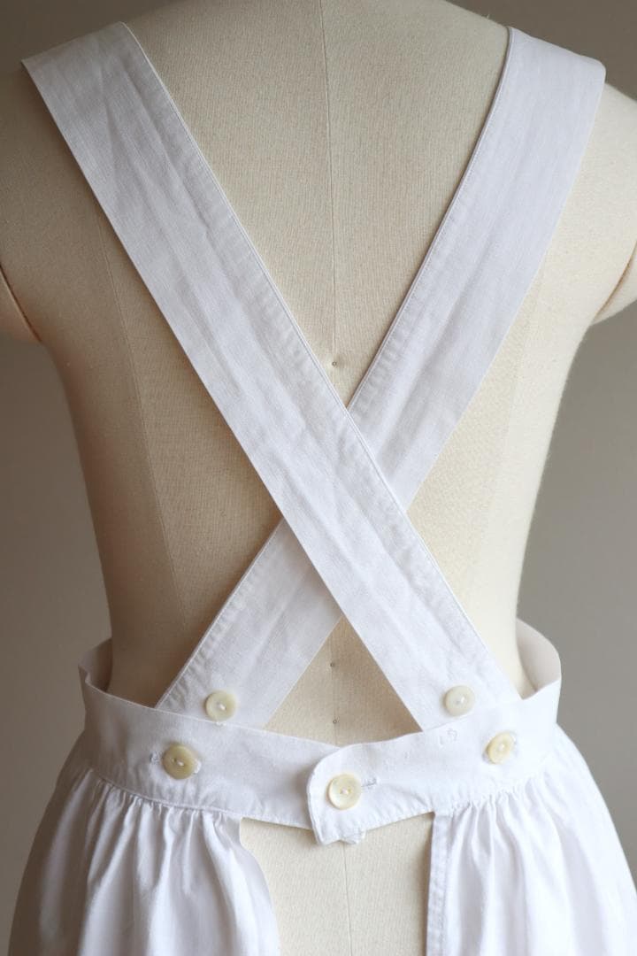 1900年代フランスのアンティークエプロン