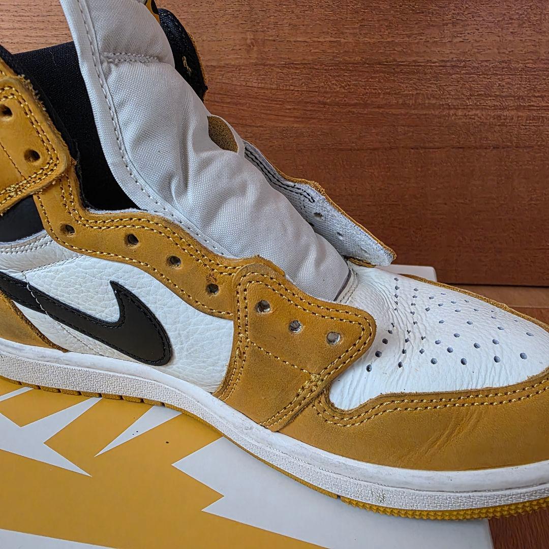 Nike Air Jordan 1 High イエローオークル 26cm