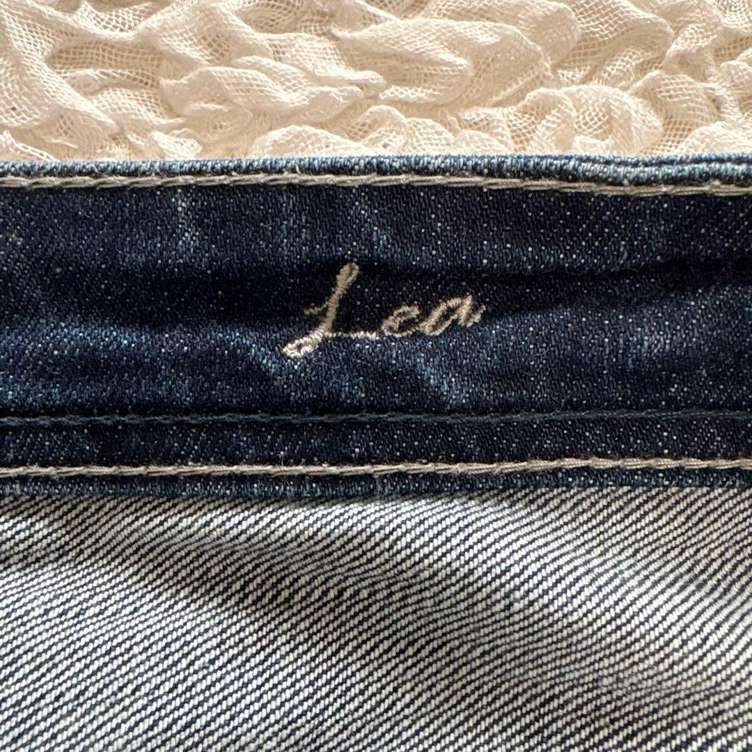 YANUK ヤヌーク LEA ジーンズ インディゴ ストレートデニム 日本製