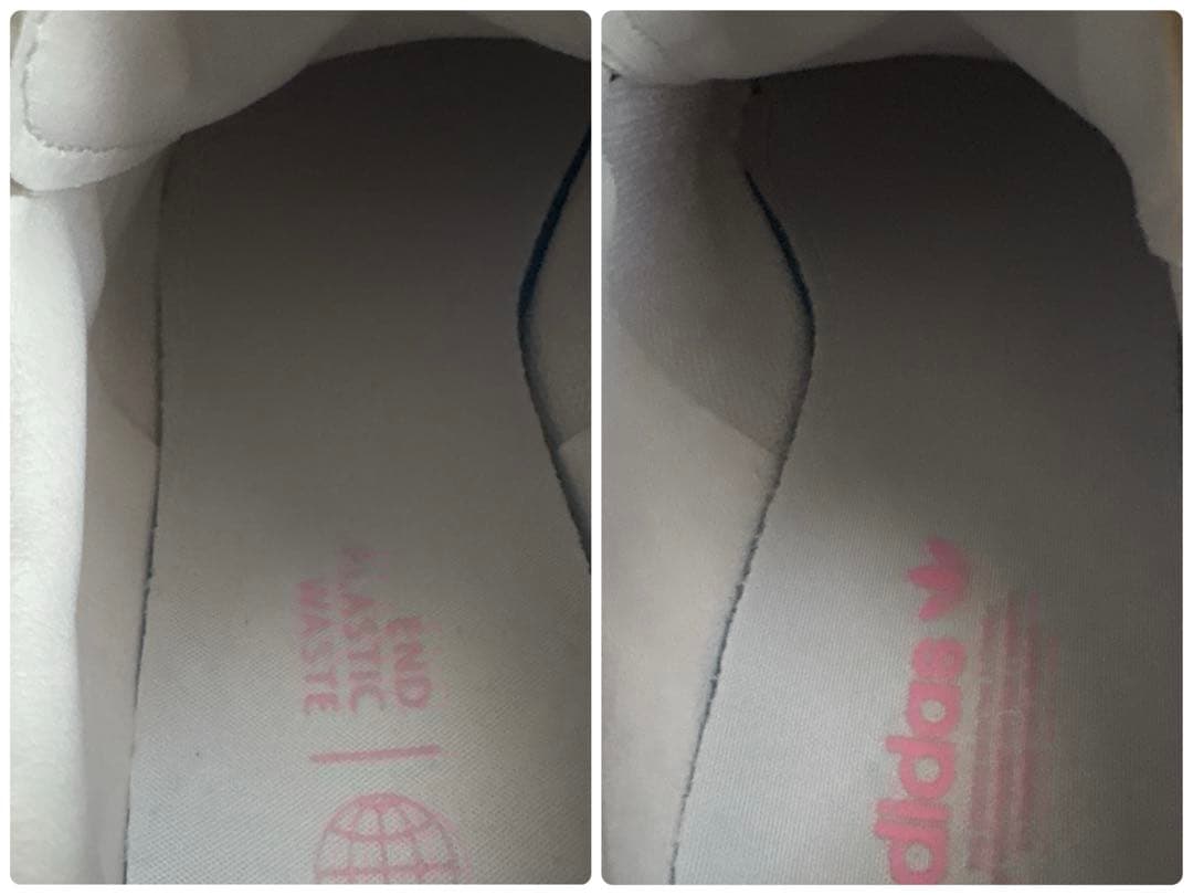 美品✨ アディダス スタンスミス （24.5） ホワイト ピンク スニーカー