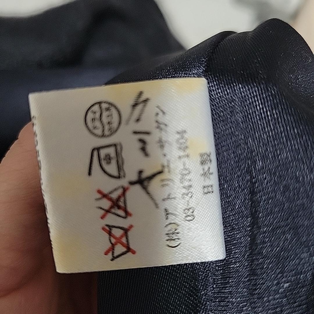 ATELIER SAGAN アトリエサガン ノーカラー コート 黒 刺繍