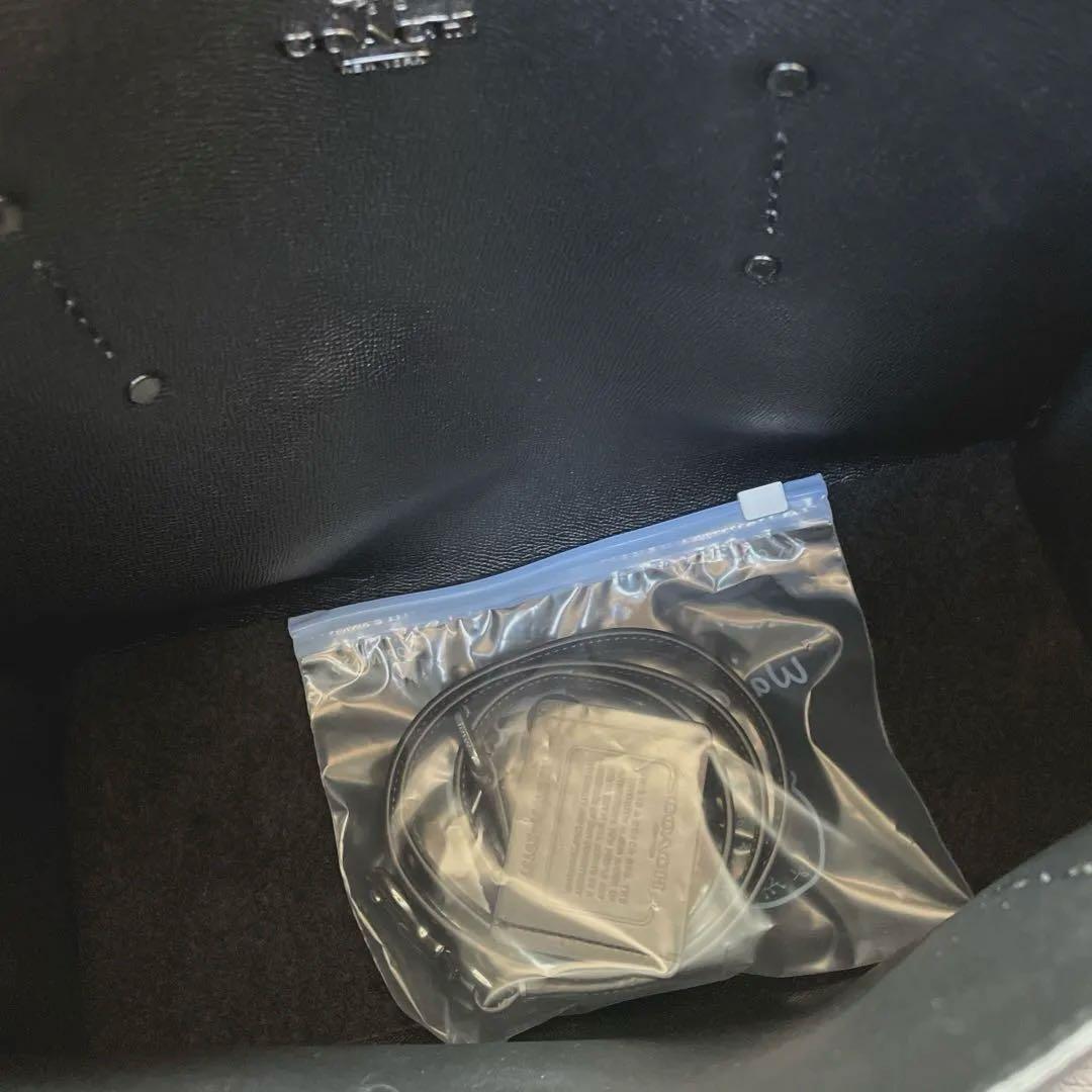 COACH‼️未使用状態(^^)ダークグレー2WAYトートバッグ‼️