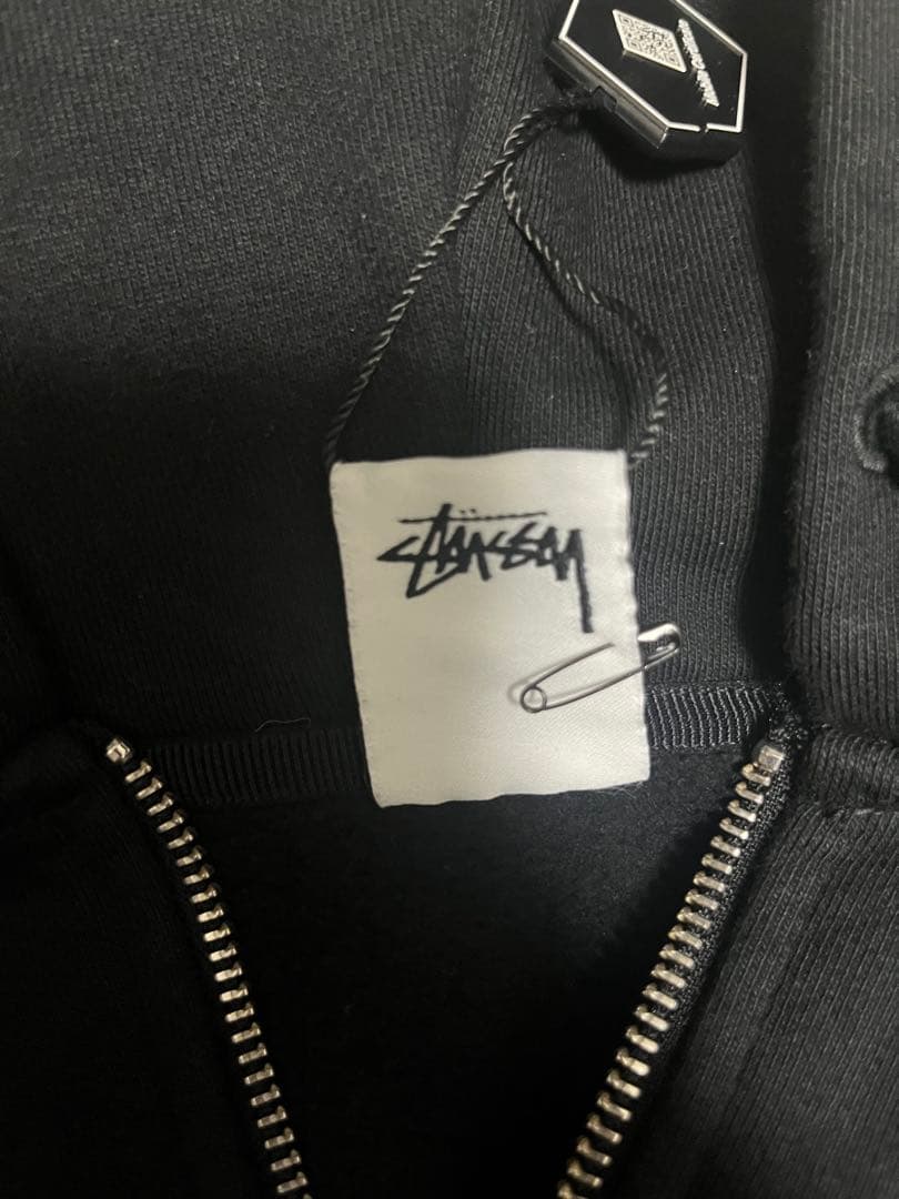 Nike x Stussy 黒 ジッパーパーカー