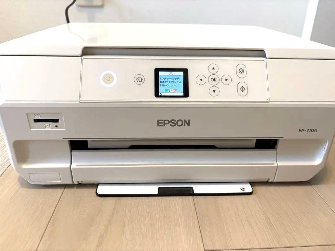 美品⭐︎EPSON エプソン　EP-710Aインクジェットプリンター