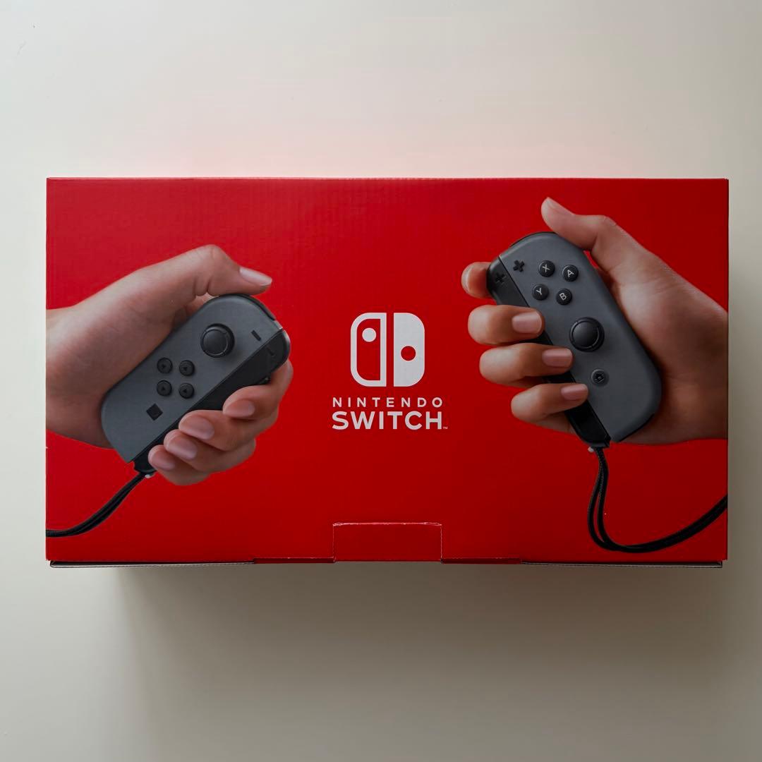 【美品】Nintendo Switch本体 グレー