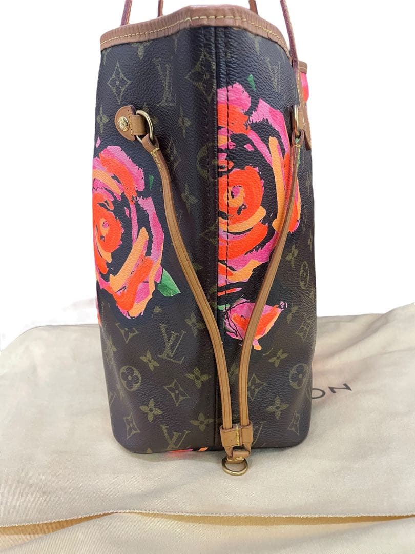 ヴィトン　モノグラム　ローズ　ネヴァーフル　M48613 トートバッグ