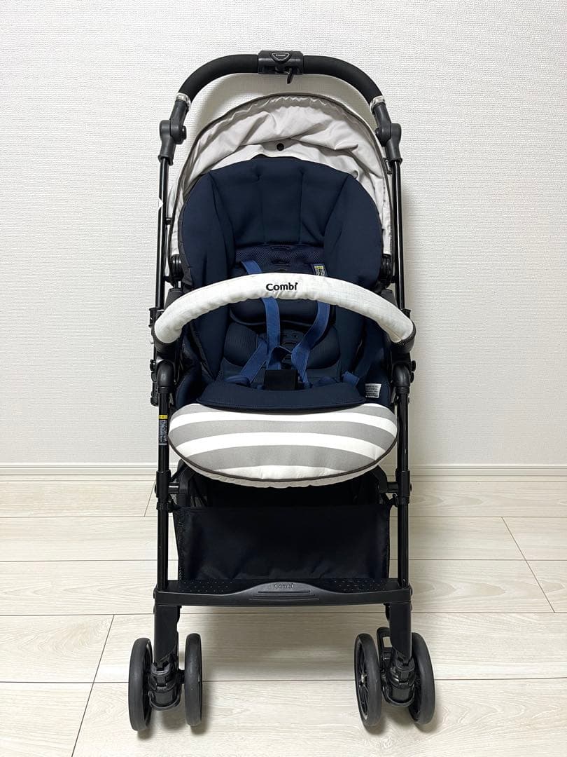 Combi コンビ スゴカル4キャスコンパクトエッグショック アドミラルグレー