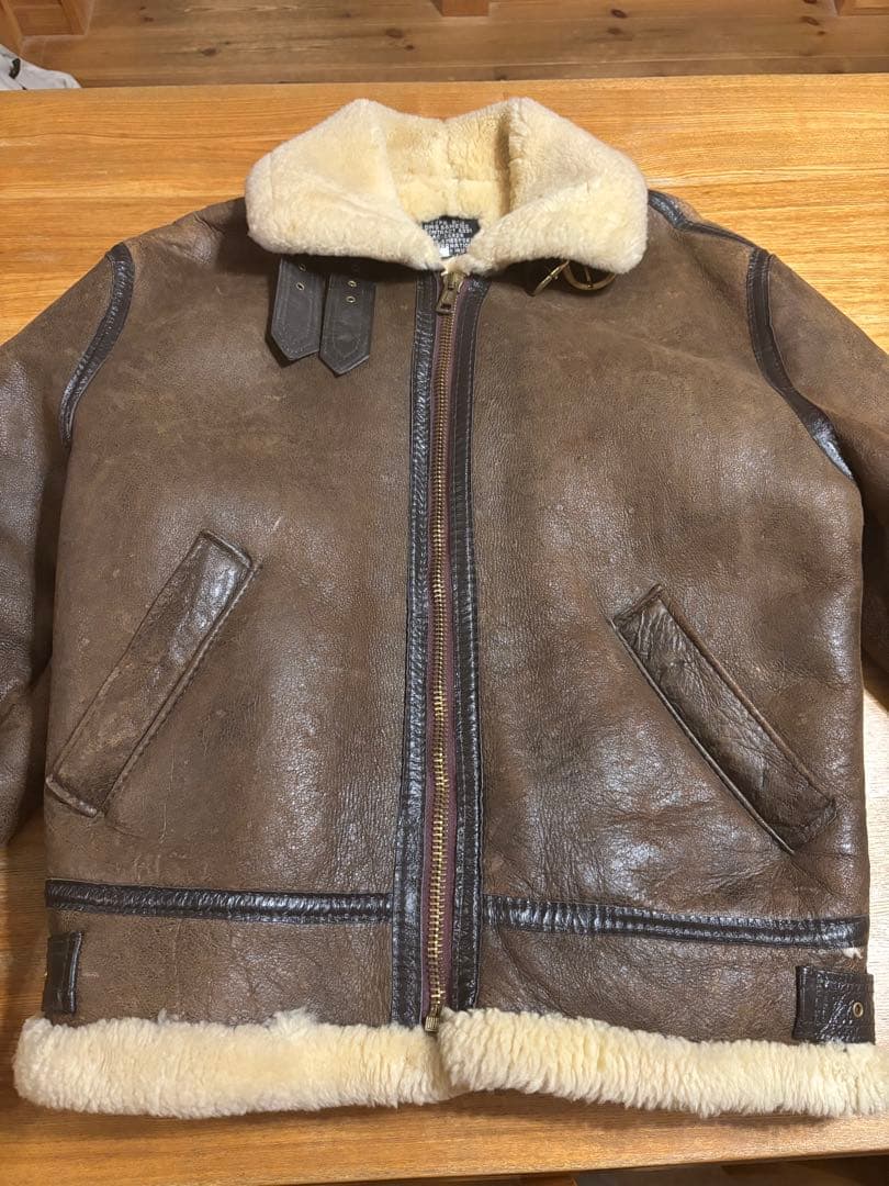 B-3フライトジャケットメイドインアメリカ US SHEEPSKIN 大幅値下げ