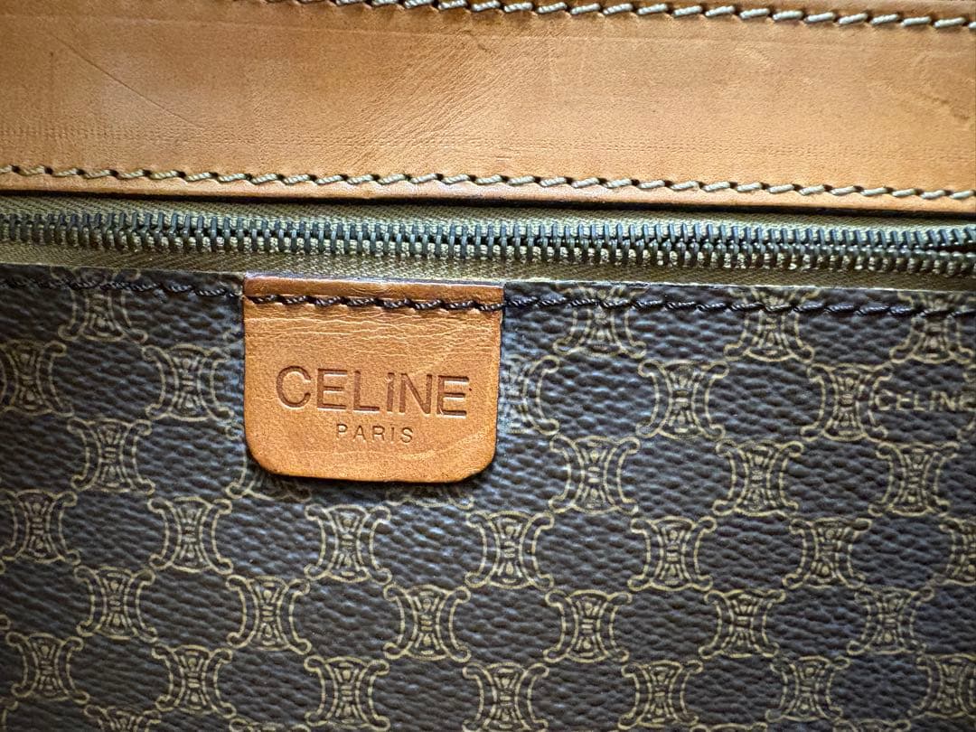 CELINE セリーヌ　マカダム柄　ボストンバック 旅行
