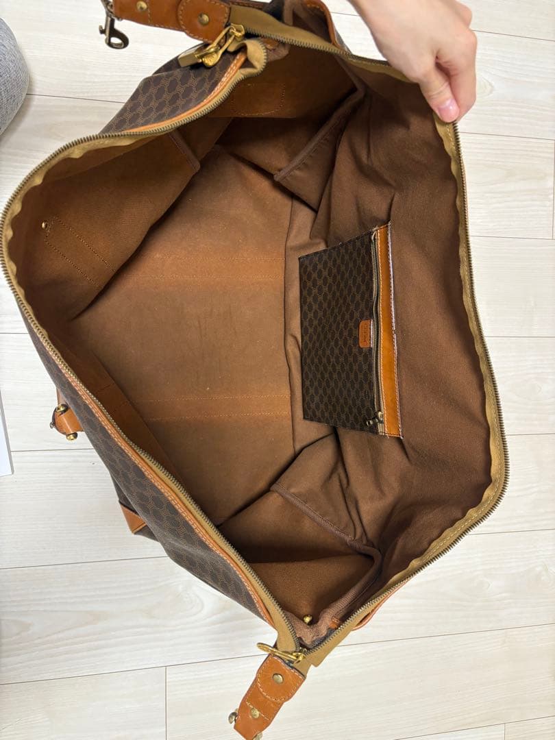 CELINE セリーヌ　マカダム柄　ボストンバック 旅行