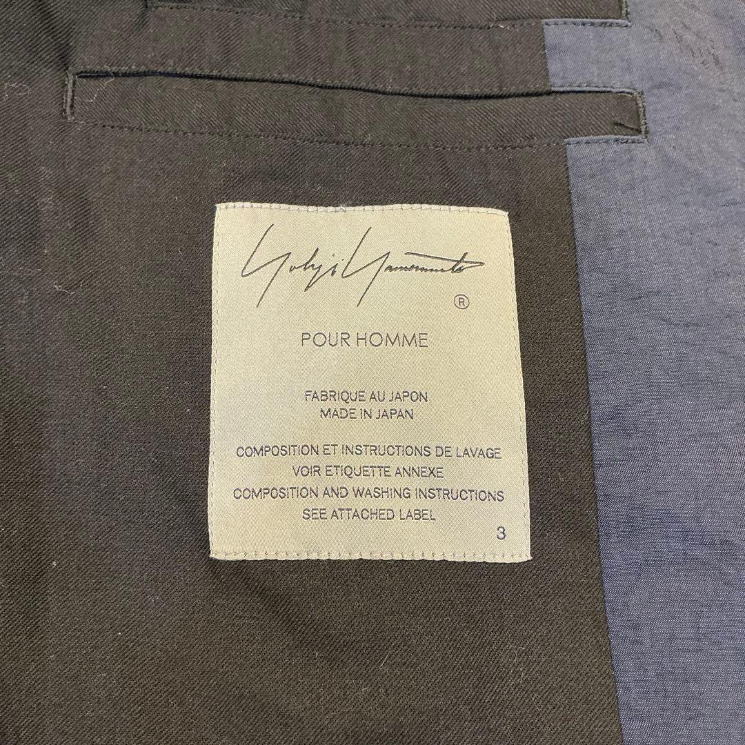 YOHJI YAMAMOTO pour homme ヨウジヤマモト ロングコート