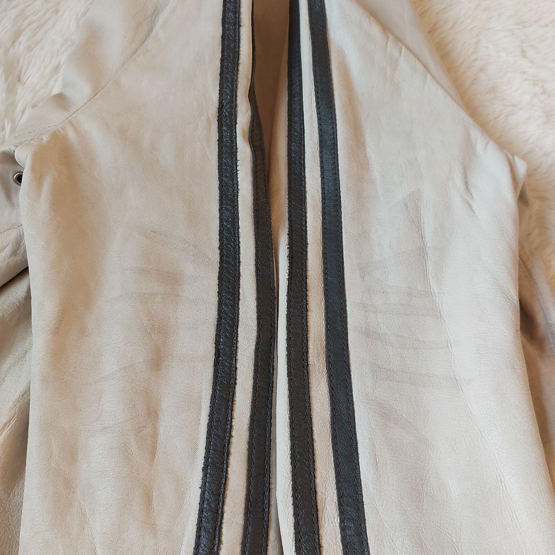 ジャケット・アウター Schott CLASSIC RACER Single Riders White