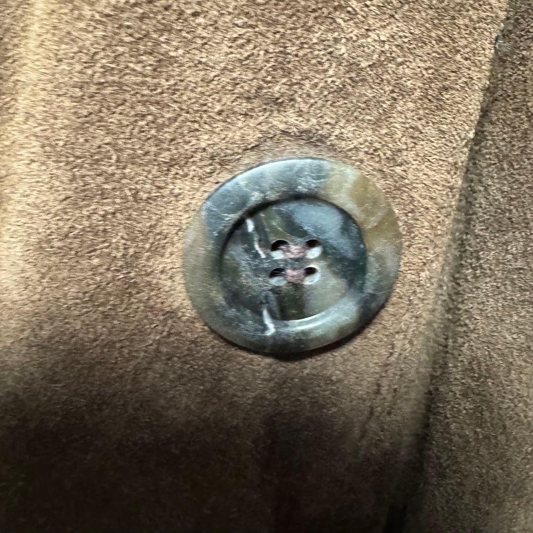 DURBAN ヴィンテージ 本革　レザー　スウェード　コート　豚革　10