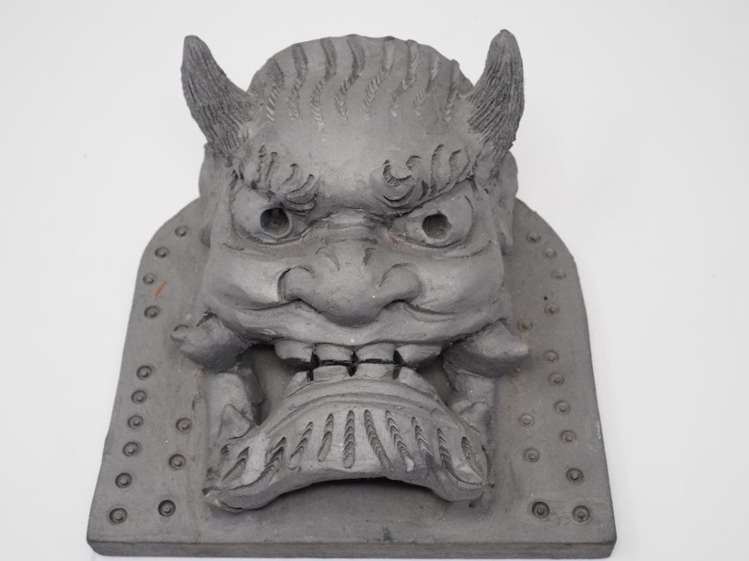 鬼瓦　沖縄産　守り神　縁起物　破邪