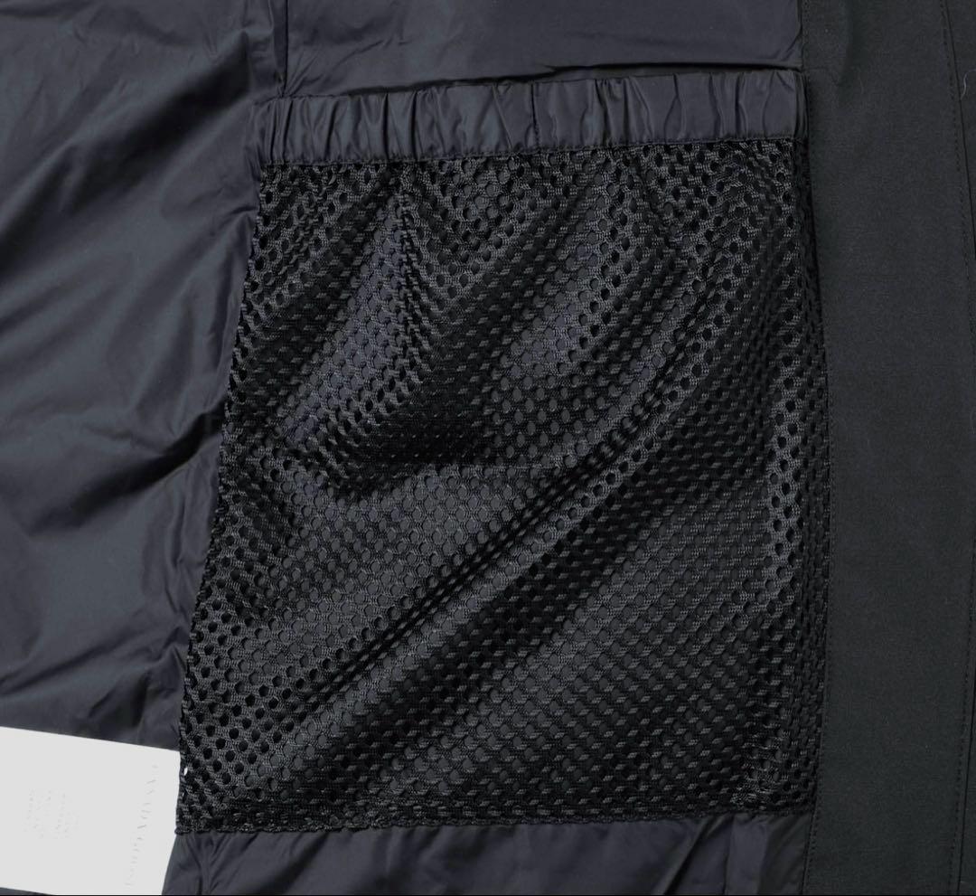 カナダグース　希少Lサイズ　ブラックレーベルミスティークパーカー　ブラック