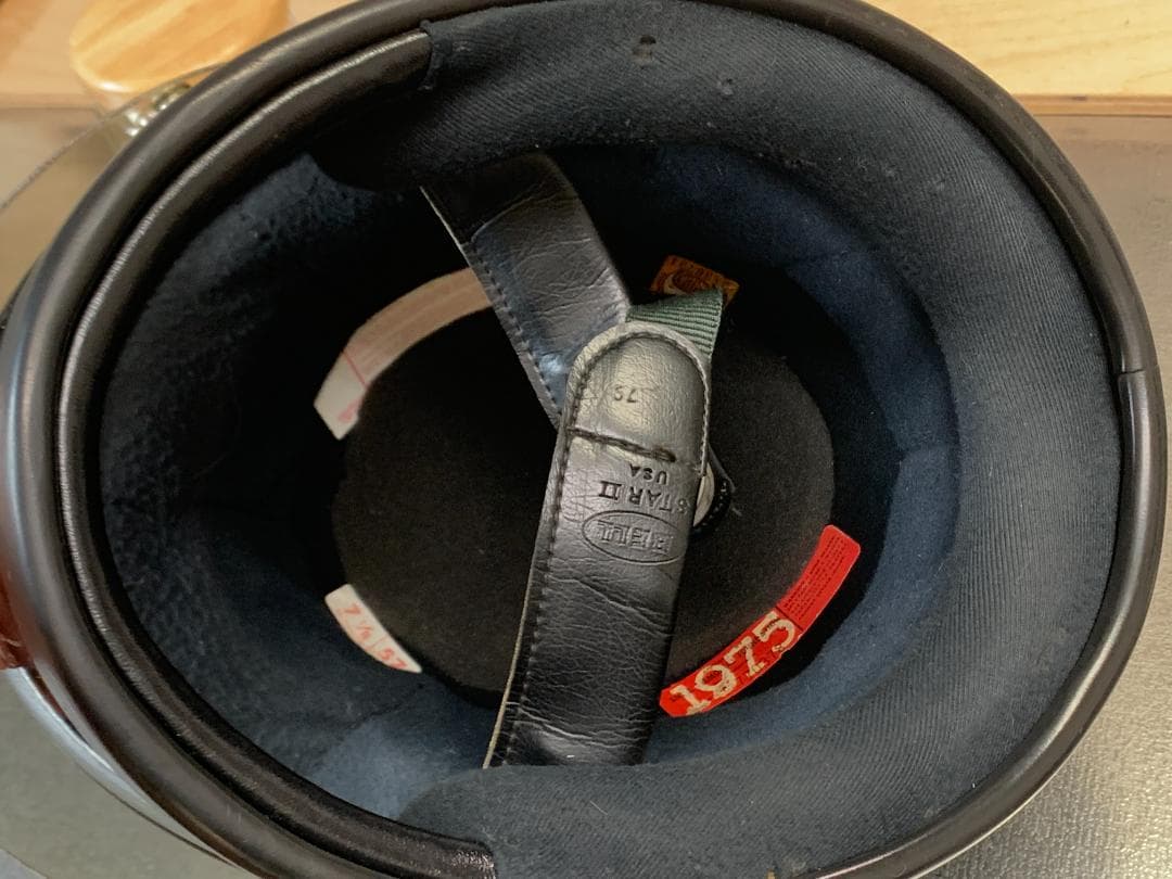 当時モノ　BELL　STARⅡ　ベルスター２　希少サイズ　内装リペア　ビンテージ