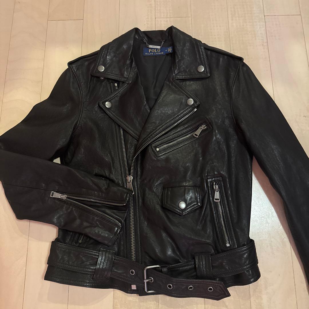 b*n様 Polo Ralph Lauren ブラック レザージャケット サイズ