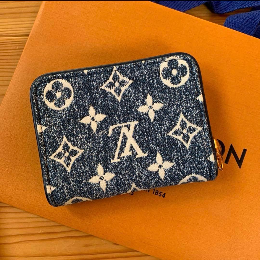 未使用　LOUIS VUITTON ジッピー・パース　M81185 デニム