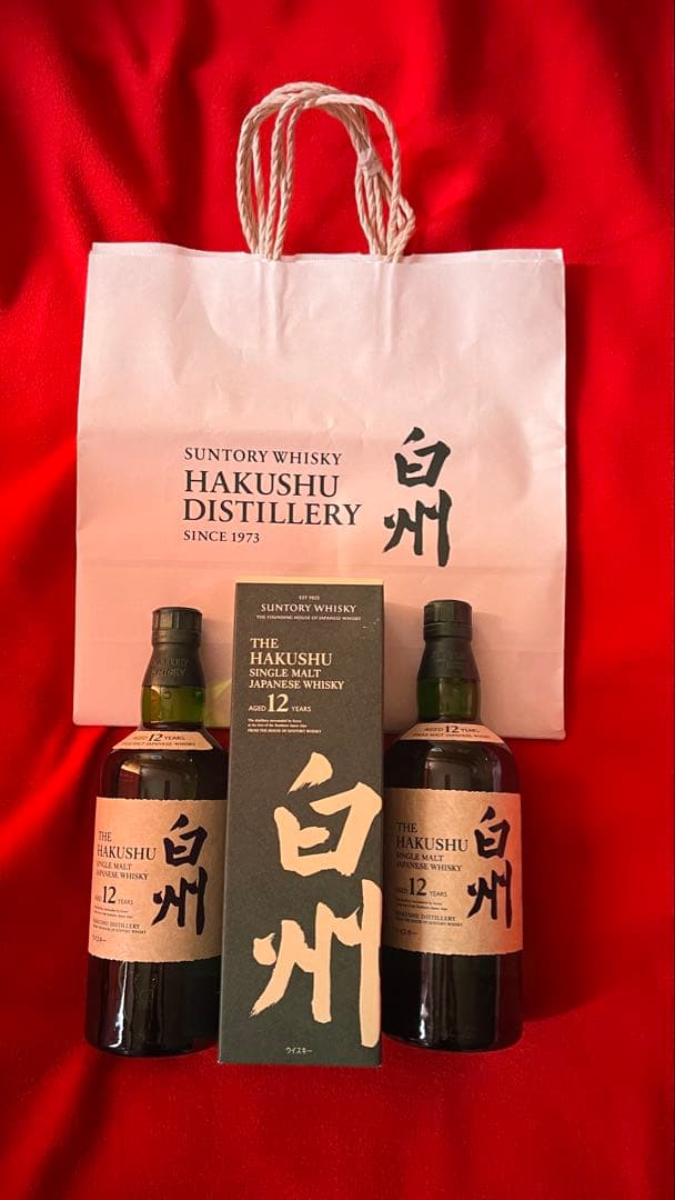 ☆新品☆白州１２年　２本　サントリー　箱付