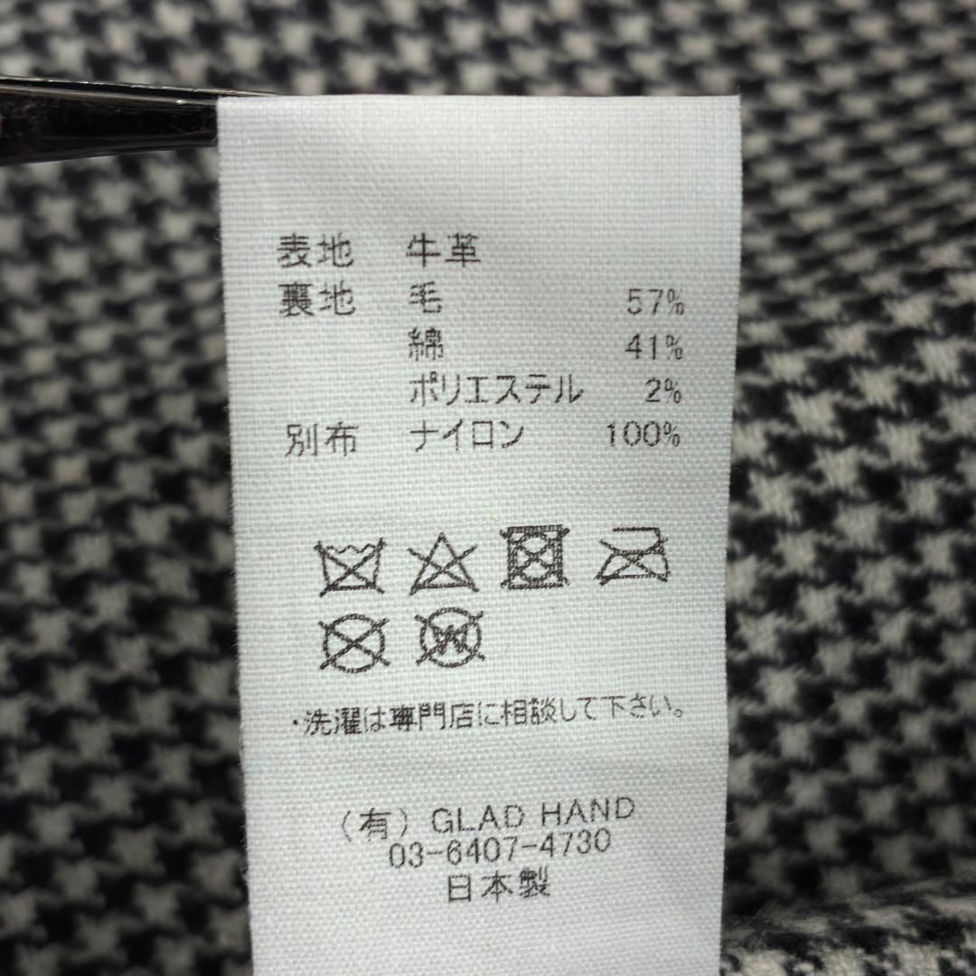 GANGSTERVILLE シングル レザー ライダース ジャケット M