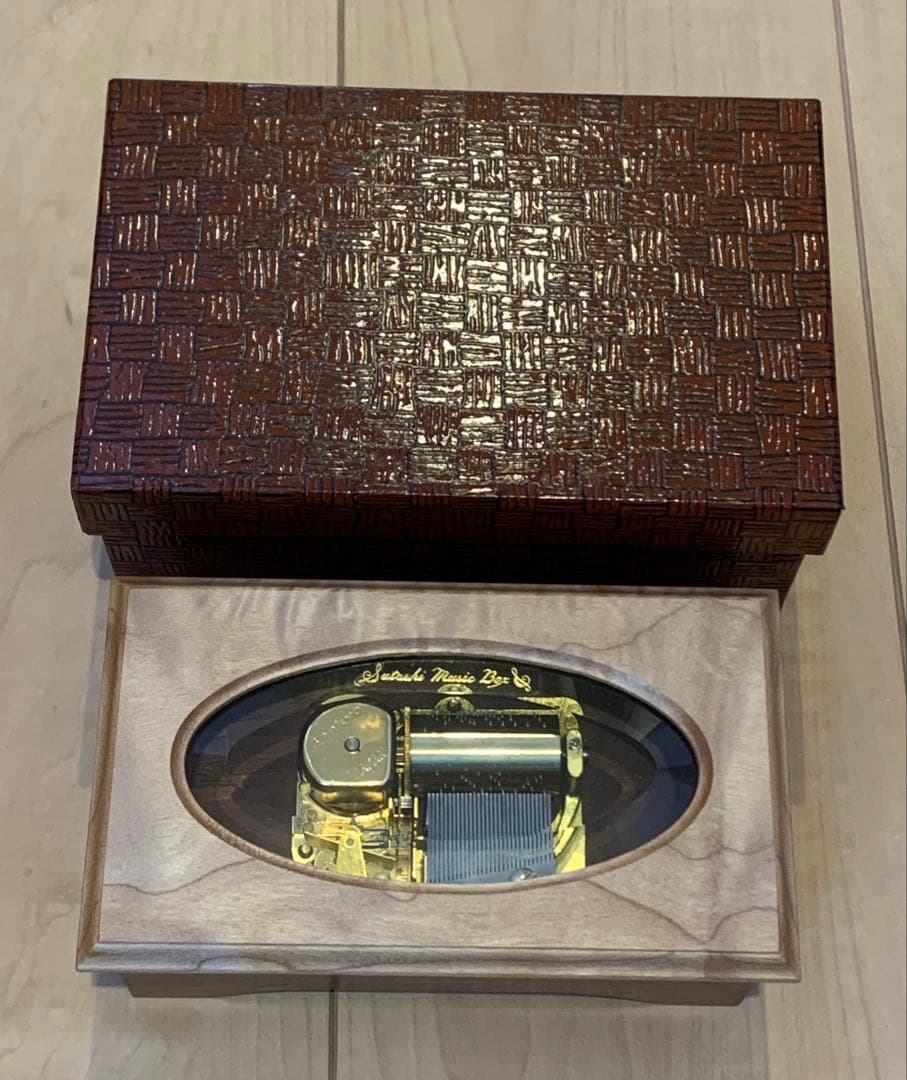 Satoshi music Box 熊野洞 オルゴール　30弦　星に願いを