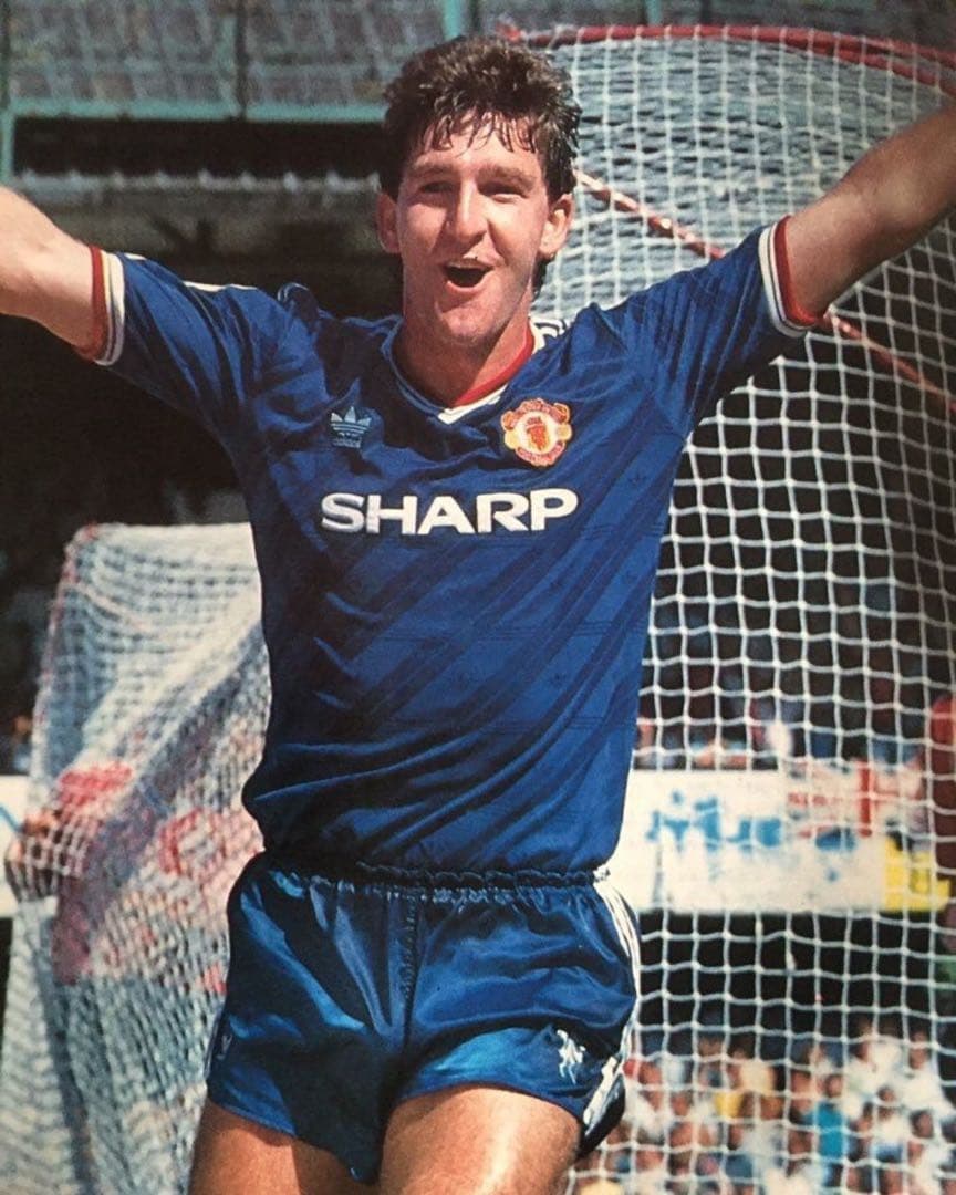 【激レア】adidas マンチェスターユナイテッド アウェイ 86-88 長袖L