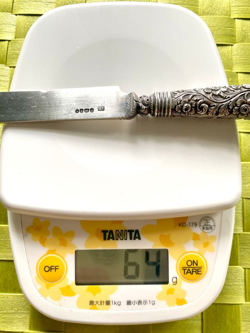 【1800年代】イングランド銀製カトラリー ３本セット