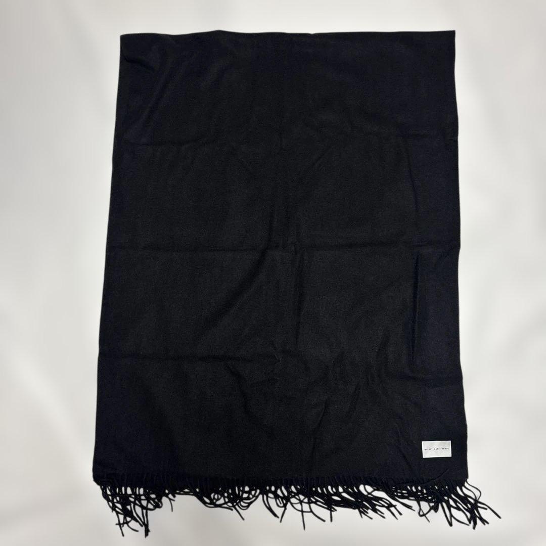MB ULTIMATE FABRIC カシミア100%ストール 黒