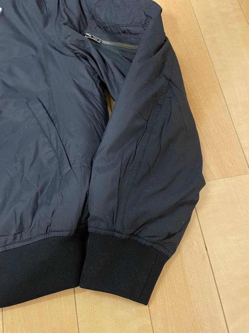 新品　MUJI Labo MA-1 ダウンブルゾン M 黒