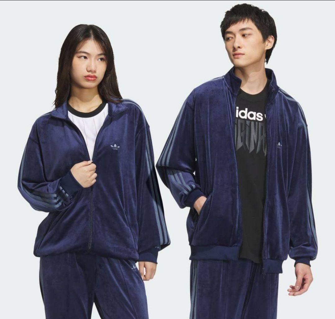 E:FIRST着用　adidas original ベロアジャケット