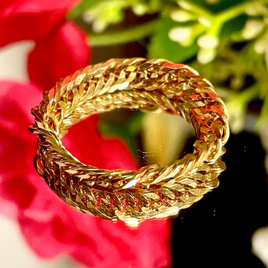 LB 喜平 KIHEI リング K18 12面T 喜平リング