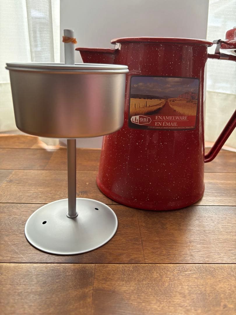 GSI パーコレーター　レッド