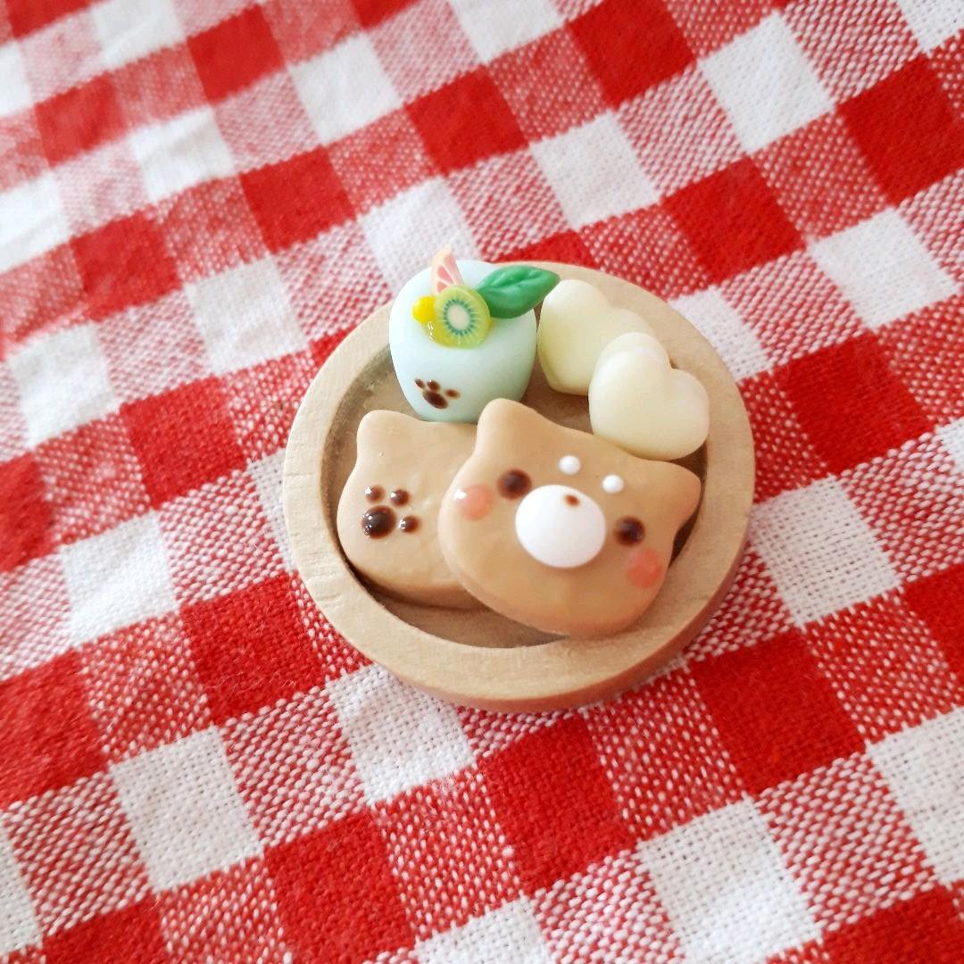 柴犬パンケーキ♡プレート