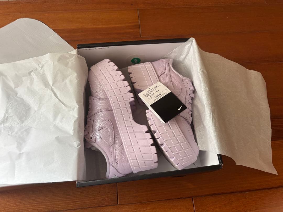 Nike Air Jordan 1 ブルックリン ドール/メタリック 23cm