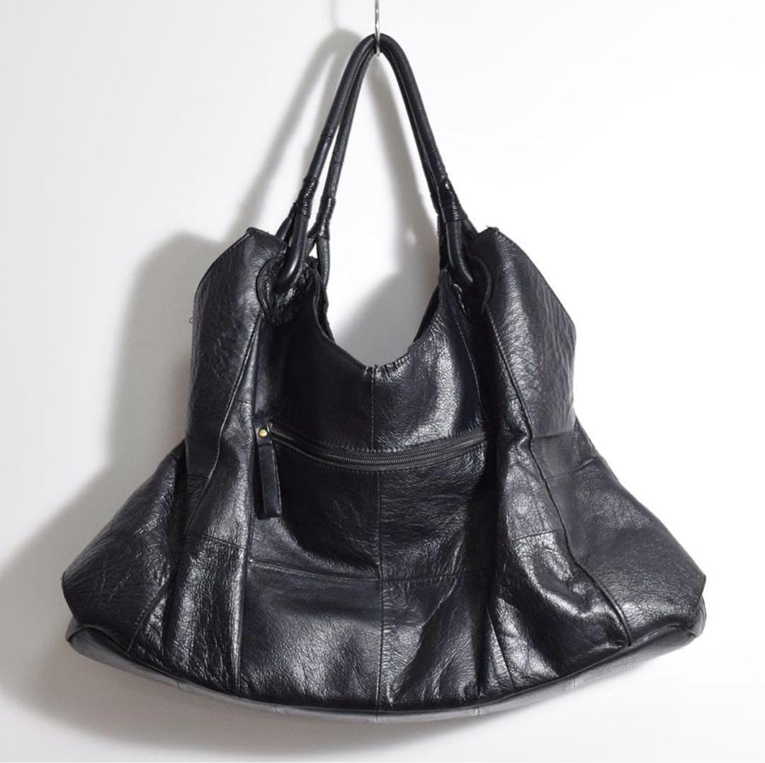 バッグ 00s archive goa Intrecciato leather bag