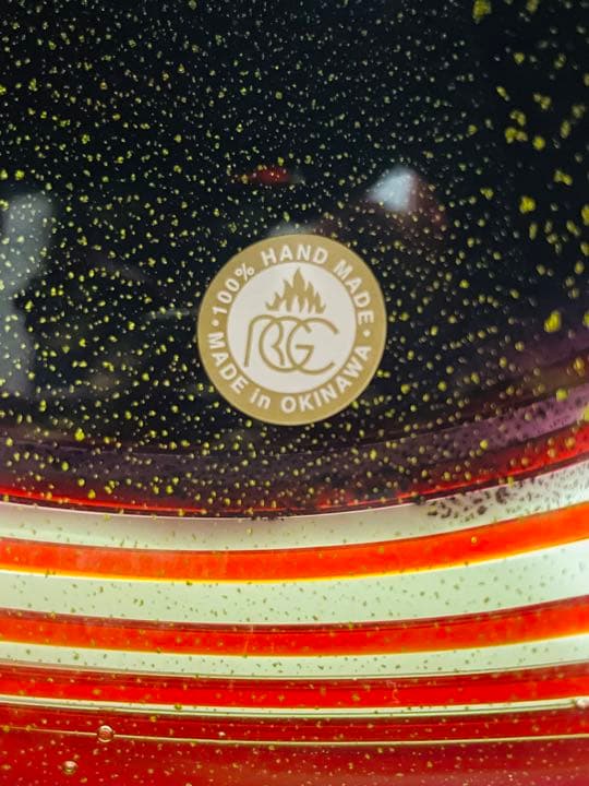 こどもの日　琉球ガラス　兜飾り　端午の節句　兜　こどもの日