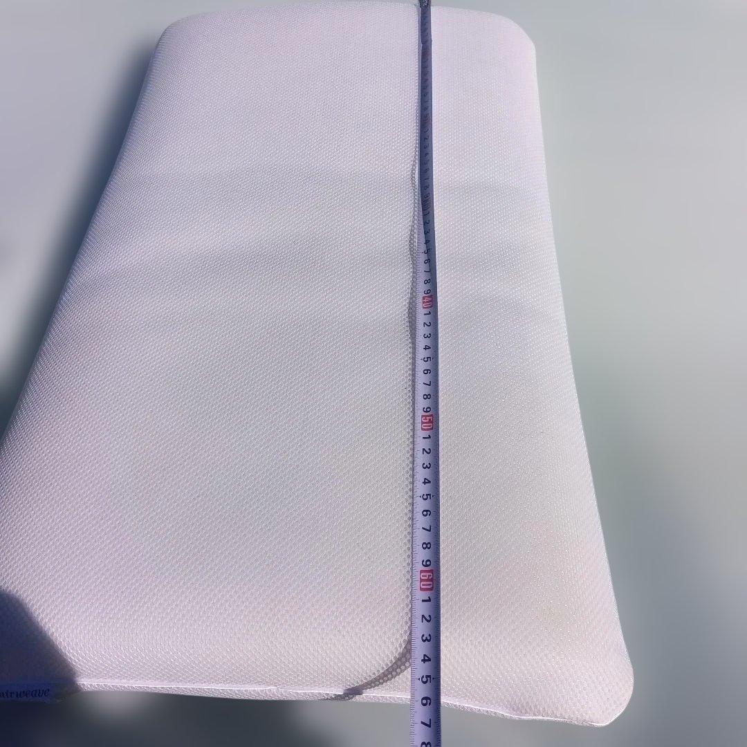 エアウィーヴ ホワイト枕 調整用クッション付き