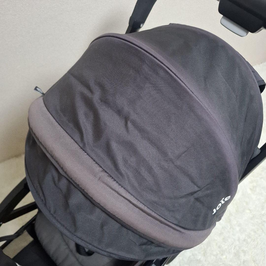 【全国一律送料無料】joie エヴァライトデュオ 二人乗りベビーカー ブラック